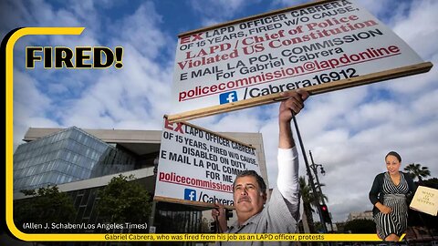 ThePerkinsReport.com | Hear Gabriel Cabrera The FIRED LAPD Officer