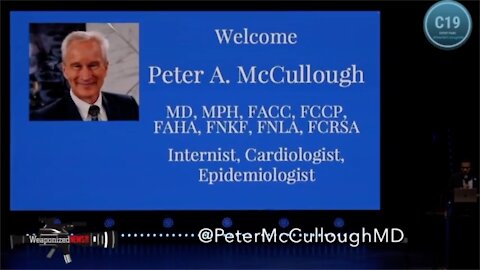 Dr. Peter McCullough Truth Bomb Lecture in Fresno, California (Dec. 2021)