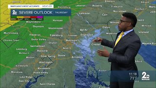 WMAR-2 News Patrick Pete Tuesday night weather