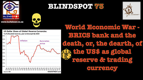 Blindspot 73 World Economic War - BRICS bank and the death of US$ as global currency