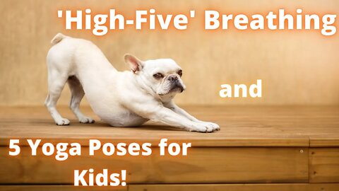 ‘High Five’ Breathing to Calm Anxiety in Children: Plus 5 Bonus Yoga Poses for Kids!