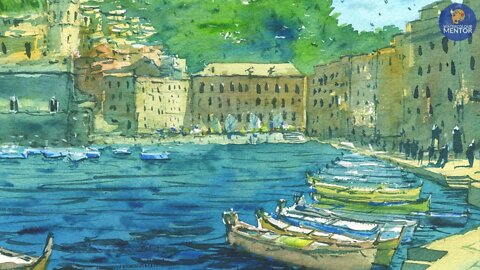Cinque Terre: Complexity to Loose Watercolor (Free for 1st 100 Students - check description)