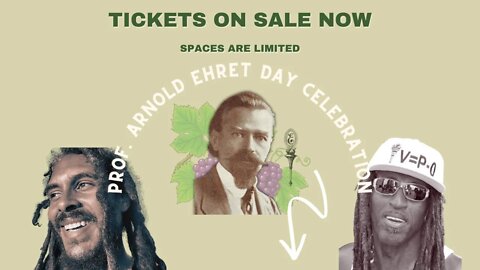 2021 3rd Annual Prof. Arnold Ehret Day Celebration Tickets Now Available