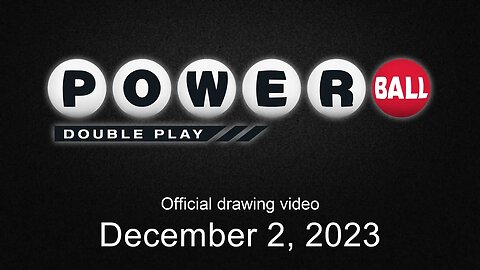Powerball Double Play drawing for December 2, 2023
