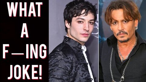 He's no Johnny Depp! Ezra Miller would have to MURDER someone to get FIRED from Flashpoint!