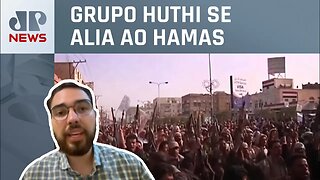 Rebeldes do Iêmen reivindicam ataques contra Israel; Igor Sabino analisa