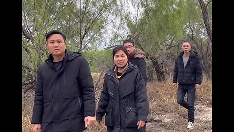 Chinese Nationals Encountered by Fox News Crew at Southern Border