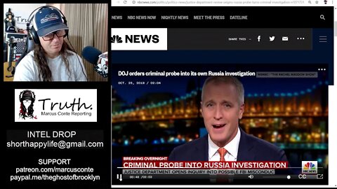 DOJ Initiates CRIMINAL Investigation Into RussiaGate 'Origins' - William Barr / John Durham