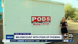 Check out this discount with PODS of Phoenix