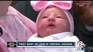 Couples welcome first babies of 2018 at Indianapolis hospitals