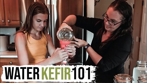 Homemade Fermented Drinks | Water Kefir - Getting Started AND Second Ferments!