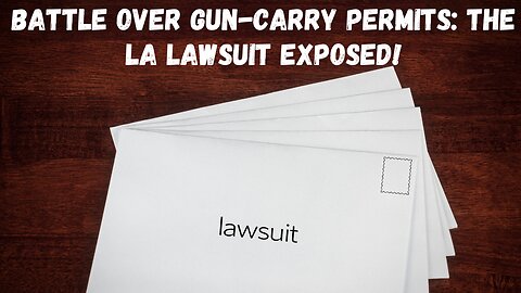 LA Gun-Carry Permit Lawsuit: What You Need to Know!