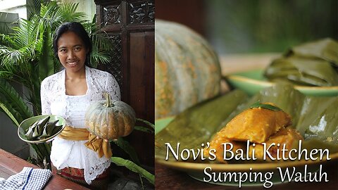 How to Make Sumping Waluh (Steamed Pumpkin in Banana Leaves)