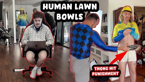 Human Lawn Bowls!