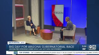 Katie Hobbs sits with Arizona PBS for interview