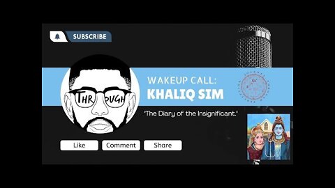 Wakeup Call: "The Diary of the Insignificant" w/ Khaliq Sim