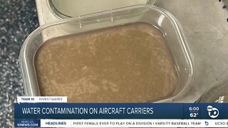 Concerns linger over water contamination on aircraft carriers