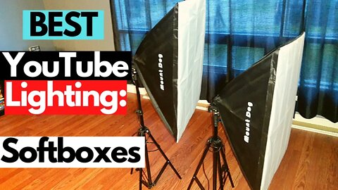 New YouTube Lighting Mountdog Softbox Lighting Kit 2021| Unboxing, Setup and Is it Worth It?