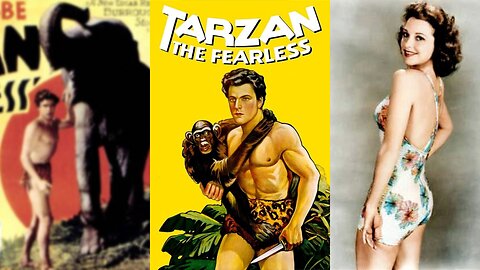 TARZAN THE FEARLESS (1933) Buster Crabbe, Julie Bishop & Edward Woods | Adventure | COLORIZED