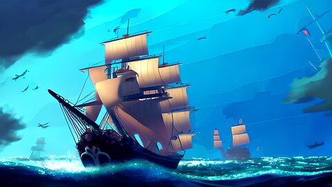 what a fantasy pirate listens to while en route⛵to locate treasure island🏝️part 27...