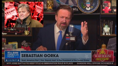 Gorka: It's Absurd To Think Bannon Was Bilking Citizens In A Phony "Build The Wall" Movement.
