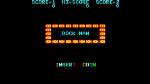 Dock Man, Level One, Arcade, 1982