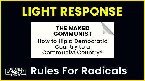 Is the book “The Naked Communist” about how to flip a Democratic Country to a Communist Country?