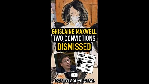 #GhislaineMaxwell Judge DISMISSES Two CONVICTIONS #Epstein #Shorts