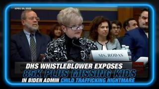 DHS Whistleblower Exposes Biden's Sex Trafficking of 85K+ Children in MUST SEE NEW TESTIMONY!