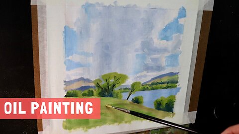 How to Paint CLOUDS - Tips For Painting Landscapes - Starting a Painting - Live Stream Replay