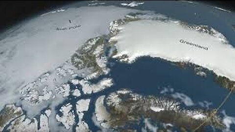 Massive Crater Discovered Under Greenland Ice