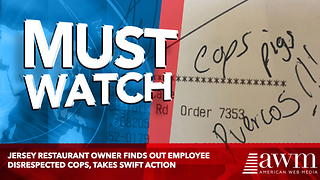 Jersey Restaurant Owner Finds Out Employee Disrespected Cops, Takes Swift Action