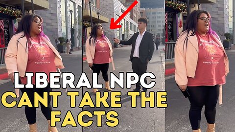 woke NPC can't take facts when someone pulls 'reverse uno card' on her to prove the biased hypocrisy