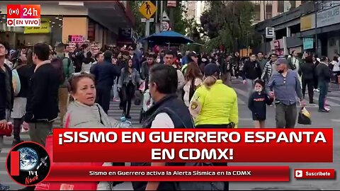 Sismo en Guerrero activa la Alerta Sísmica en la CDMX Temblor Susto 17 de Febrero 2024