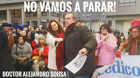 DOCTOR ALEJANDRO SOUSA NO VAMOS A PARAR DISCURSO EN SANTIAGO