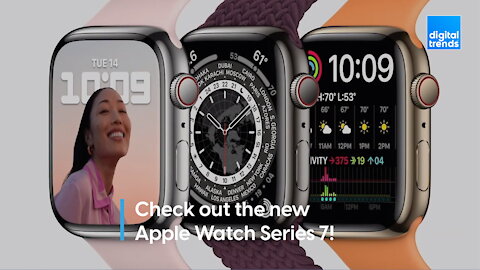 Check out the new Apple Watch Series 7