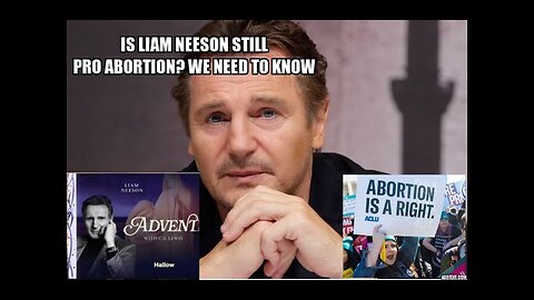 Liam Neeson starts collaborating with Hallow app but is he still pro abortion