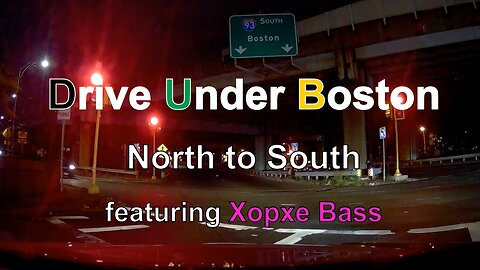 Melodious POV Drive Under Boston with Uber Driver and Xopxe Bass | Blood Money by 10 Ft. Ganja Plant