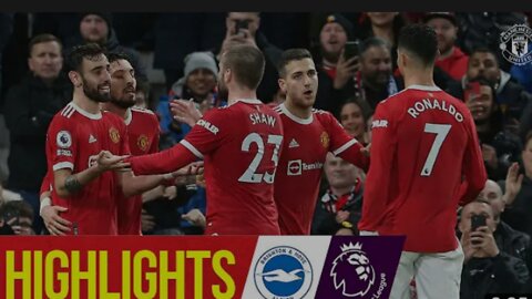 Ronaldo & Fernandes fire Reds into Top 4 | Highlights | Manchester United 2-0 Brighton & Hove Albion