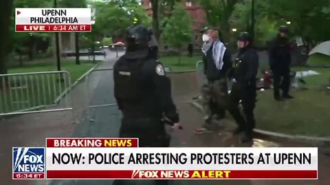 Happening Now: Police arresting protesters at UPENN