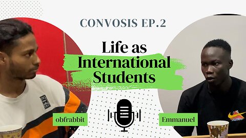 Ep.2 with Emmanuel | International Students | Convosis | Logical Cookies