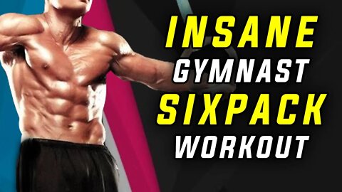 Insane Gymnast Sixpack Workout You Can Do Anywhere (Follow along!)