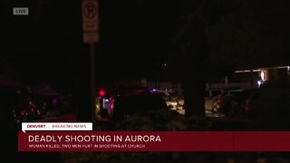 Woman killed, two men hurt in shooting at Aurora church