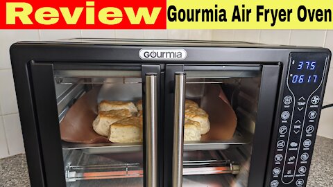 Gourmia Digital French Door Air Fryer Oven Review