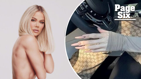 Khloé Kardashian hits back at fan who accused her of hiding her hands