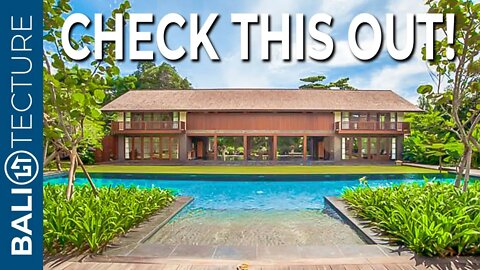 This Luxury Bali Mansion has the Biggest Pool | House Tour