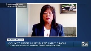 Neighbors speak after a Maricopa County Superior Court judge was hit by a driver