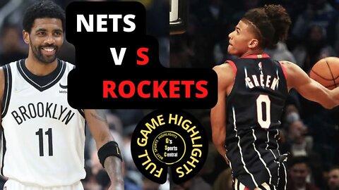 Houston Rockets vs Brooklyn Nets | Full Game Highlights