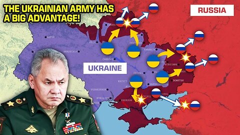 The Superiority in the Ukrainian war map is in the Ukrainian Army: Russian Soldiers Are Cornered!