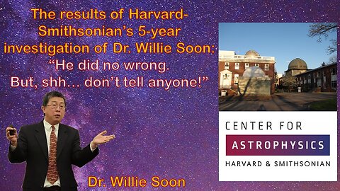 Did the Smithsonian Institution disown their employee, Dr. Willie Soon?